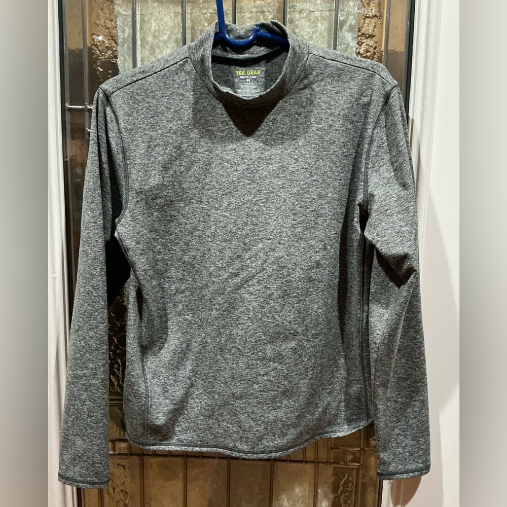 Tek Gear Women’s Heather Gray Turtleneck Sweater